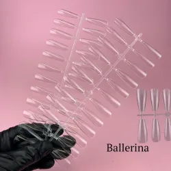 WAVE Гелевые типсы (oval, ballerina, squire, stiletto), 2 планшетки