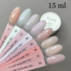 DARK Smart Builder gel Гель середньо-густої консистенції, що самовирівнюється, 15 мл