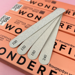 Wonderfile Змінні файли тонкі THIN 160х18 мм на пилку maxi, 50 шт