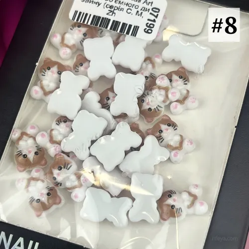 Designer 3D Nail Art Набор объемного дизайна (серия С, М, Zh)