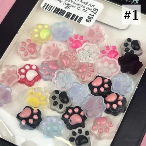 Designer 3D Nail Art Набір об'ємного дизайну (серія С, М, Zh)