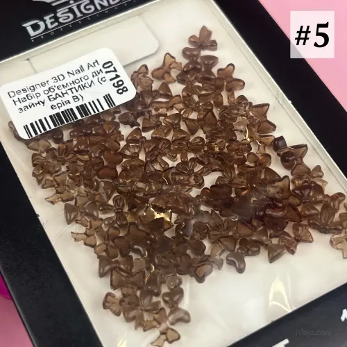 Designer 3D Nail Art Набір об'ємного дизайну БАНТИКИ (серія В)