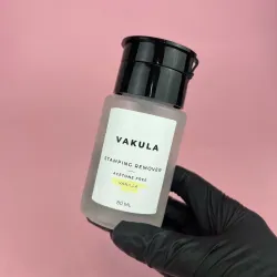 Vakula Stamping Remover acetone free Засіб для видалення лаку, 80 мл