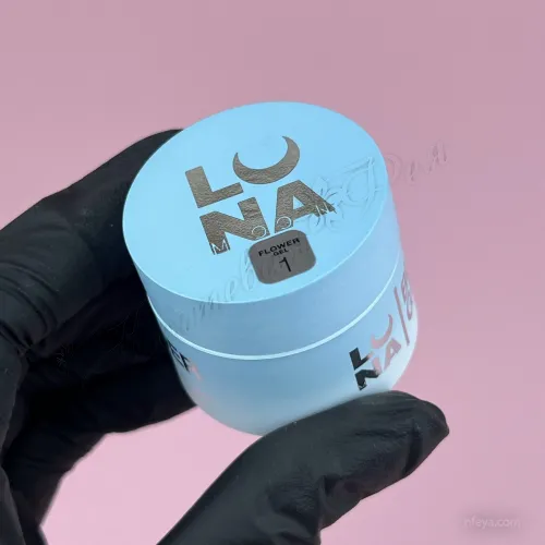 LUNA Flower Gel Гель для нарощування з сухоцвітами, 15 мл