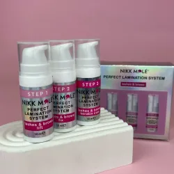 NIKK MOLE Perfect Lamination System Набор для ламинирования ресниц и бровей, 3х10 мл