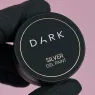 DARK Silver Metal gel paint Серебряная металлизированная краска для дизайна, 5 г