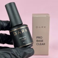 DARK Pro base CLEAR Прозора низькокислотна база (pH 6.5), 15 мл