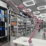 Лампа бестеневая настольная SP-19 LED, 24 W (белая, черная, розовая)