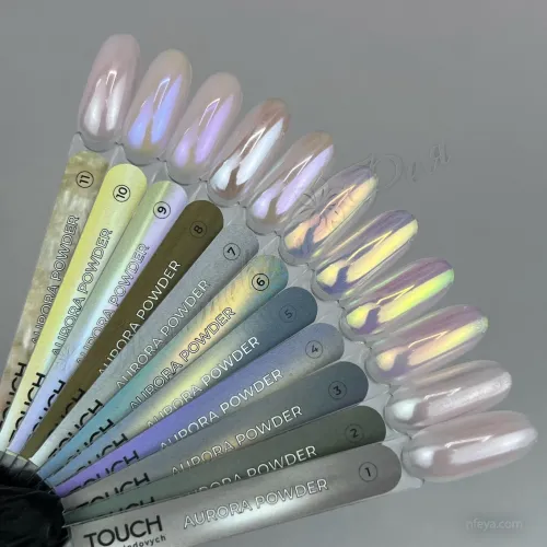 TOUCH Aurora Powder Жемчужная втирка ультрамелкого помола, 5 мл