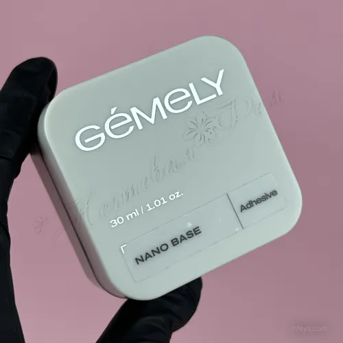 Gemely Nano base Прозора адгезивна база середньої консистенції, 30 мл