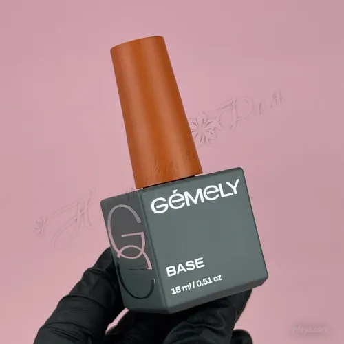 Gemely Nano base Прозрачная адгезивная база средней консистенции, 15 мл