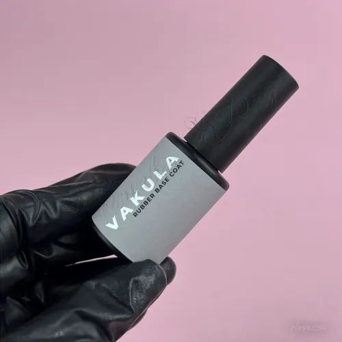 Vakula Rubber Base База прозрачная с крепкой сцепкой HEMA&TPO FREE, 9 мл