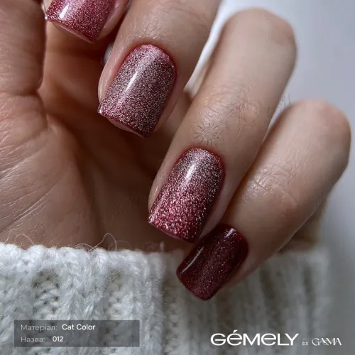 Gemely Cat color Гель-лак с эффектом кошачий глаз, 6 мл