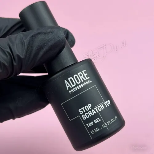 Adore Топ Stop Scratch Ультраглянцевый топ с умеренным UV фильтром, 15 мл