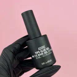 Adore Funky Tips Glue Гель-клей для гелевых типc с кисточкой, 15 мл