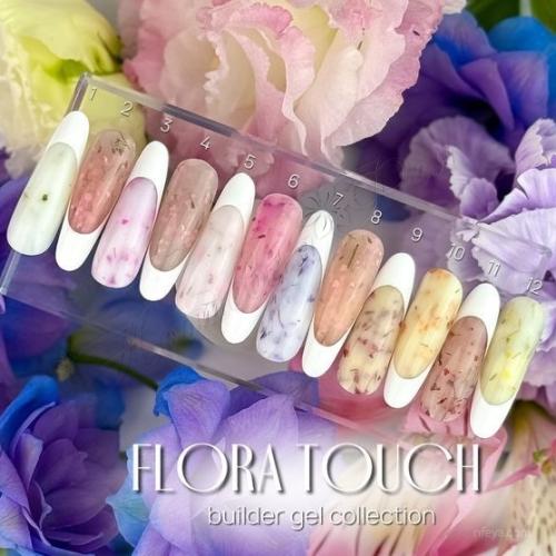 CROOZ Flora Touch gel Гель для наращивания с сухоцветами, 15 мл