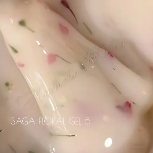Saga Liquid FLORAL gel Рідкий гель з сухоцвітами, 15 мл