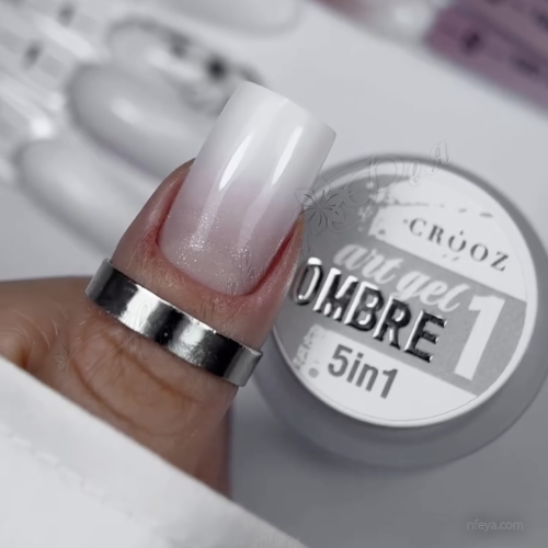 CROOZ Art gel OMBRE 5 in 1 Гель-краска для дизайна, 3 мл