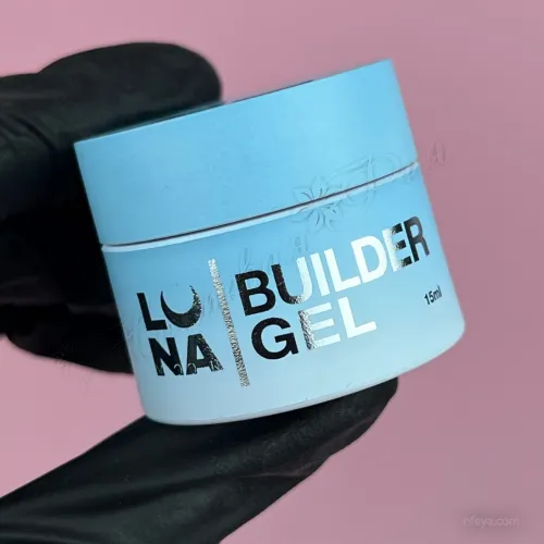 LUNA SHIMMER Gel Гель для нарощування з шимером, 15 мл