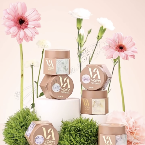 Valeri Builder gel Flower Гель с сухоцветами, 15 мл