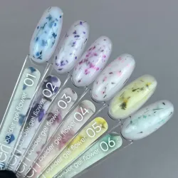 Valeri Builder gel Flower Гель з сухоцвітами, 15 мл