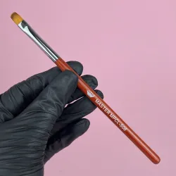 Master Prof Кисть для геля овальная CL506, 1 шт.