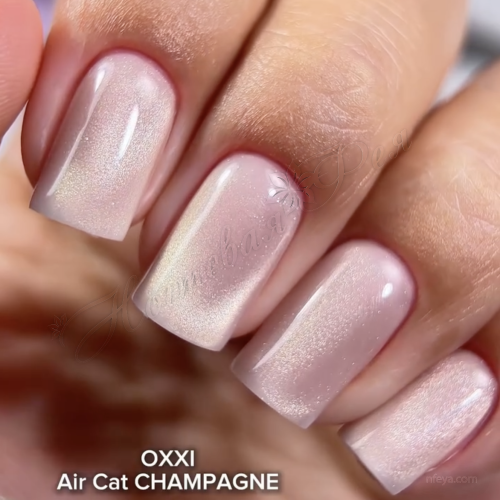 Oxxi Air Cat Полупрозрачный гель-лак с эффектом кошачьего глаза, 10 мл