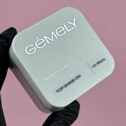 Gemely Top SHINE-ON Топ з ефектом скляного блиску з УФ-фільтром , 30 мл